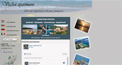Desktop Screenshot of lopar-apartments.info