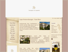 Tablet Screenshot of lopar-apartments.com